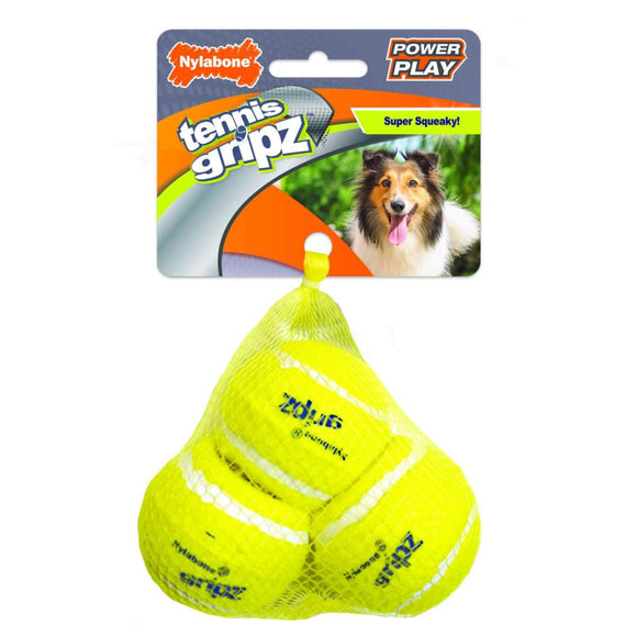Nylabone Power Play Dog Tennis Ball Gripz (Large, 1 count)
