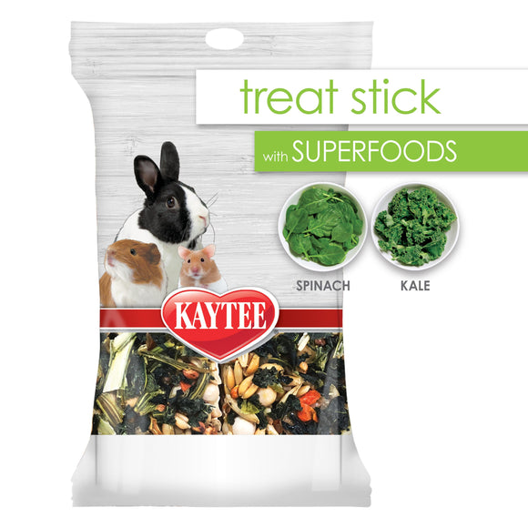 Kaytee Superfood Treat Stick (5.5 OZ Spinach and Kale)