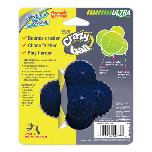 Nylabone Power Play Ball for Dogs Crazy Ball