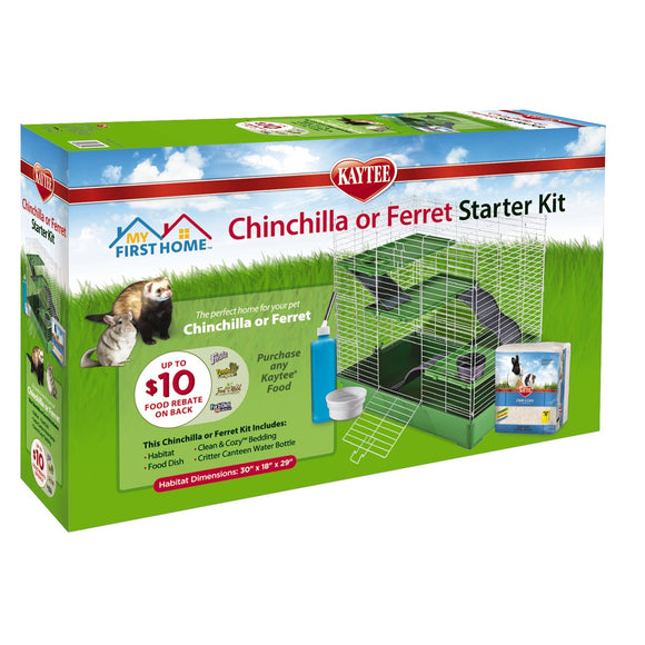 Kaytee My First Home Ferret or Chinchilla Starter Kit (30