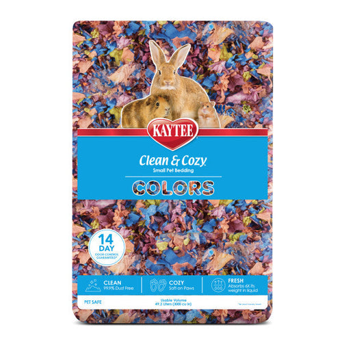 Kaytee Clean & Cozy Colors Kaleidoscope Bedding