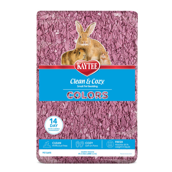 Kaytee Clean & Cozy Colors Plum Bedding