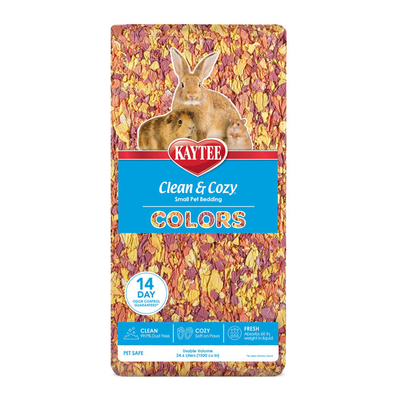 Kaytee Clean & Cozy Colors Sunset Bedding