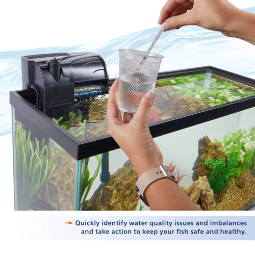 Aqueon 7-in-1 Aquarium Test Strips