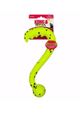 Kong Reflex Tough Floating Bouncy Tug n Fetch Dog Toy (One Size - 11 x 5 in.)