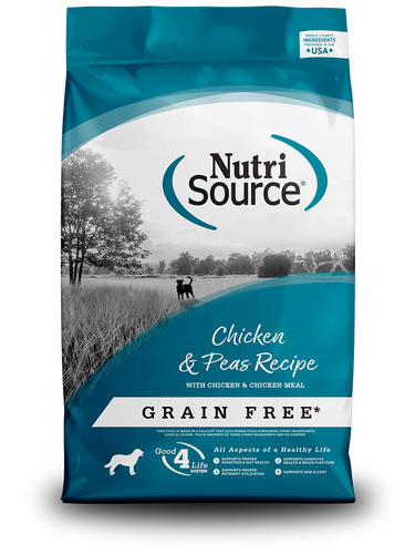 NutriSource® Grain Free Chicken & Pea Recipe Dry Dog Food