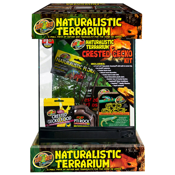 Naturalistic Terrarium® Crested Gecko Kit (12