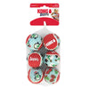 Kong Holiday SqueakAir 6 Pack Ball (Medium)