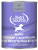 NutriSource® Puppy Chicken & Rice Entrée Healthy Affordable Wet Dog Food