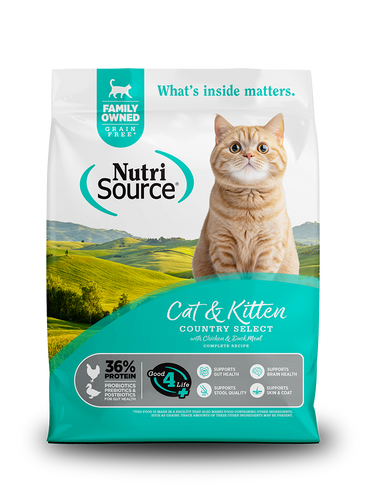 NutriSource Country Select Recipe Healthy Grain Free Cat Food