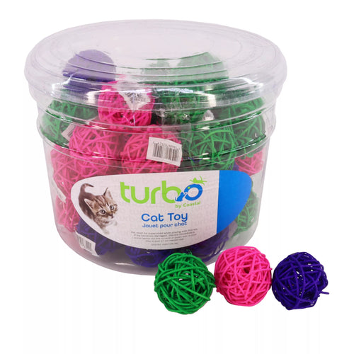 Coastal Turbo Wicker Balls Cat Toy