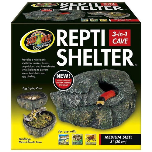 REPTI SHELTER 3-IN-1 CAVE (LG)