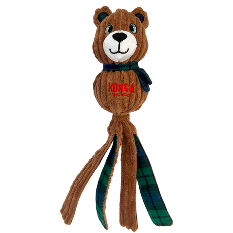 Kong Holiday Corduroy Bear Wubba Large