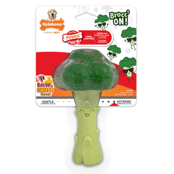 Nylabone Power Chew Broccoli Dog Toy