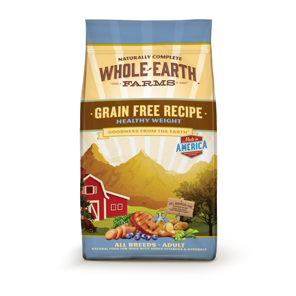 Whole Earth Farms Grain Free Recipe Healthy Weight Dry Dog Food