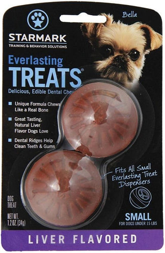 Starmark Everlasting Treats Liver Flavor Dog Dental Treats