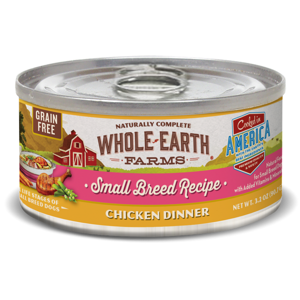 Whole earth farms dog food small breed sale