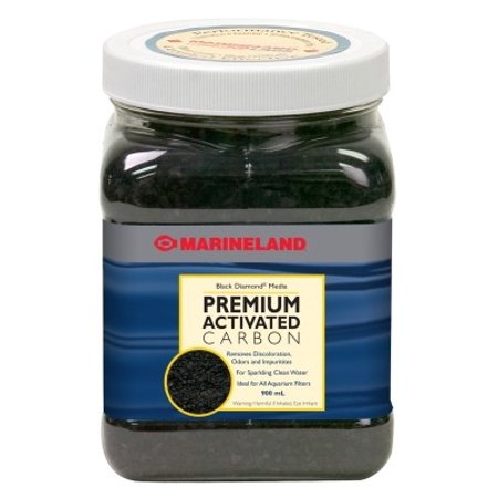 Marineland Black Diamond Premium Activated Carbon 10 Ounces, Filter Media for Aquariums