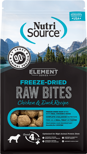 NutriSource Element Series Freeze-Dried Chicken & Duck Recipe (10 oz)