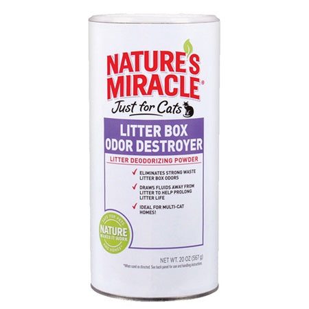 Nature’s Miracle Litter Box Odor Destroyer Powder