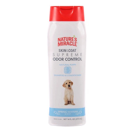 Nature's Miracle Skin & Coat Supreme Odor Control - Puppy Shampoo & Conditioner