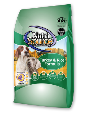 NutriSource® Turkey & Rice Recipe (15 lb)
