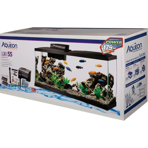 AQUEON LED AQUARIUM KIT RECTANGLE PREPRICED