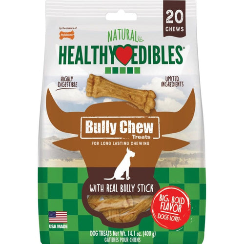 Nylabone Healthy Edibles Natural Bully Chew Cincinnati OH Harrison OH Delhi and Harrison Pet Center